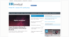 Desktop Screenshot of hrtrendy.pl