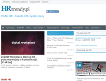 Tablet Screenshot of hrtrendy.pl